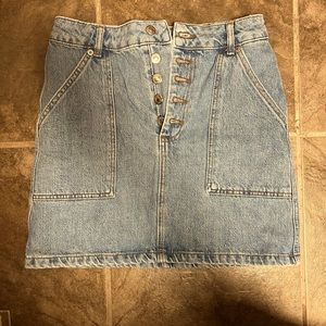 Denim skirt